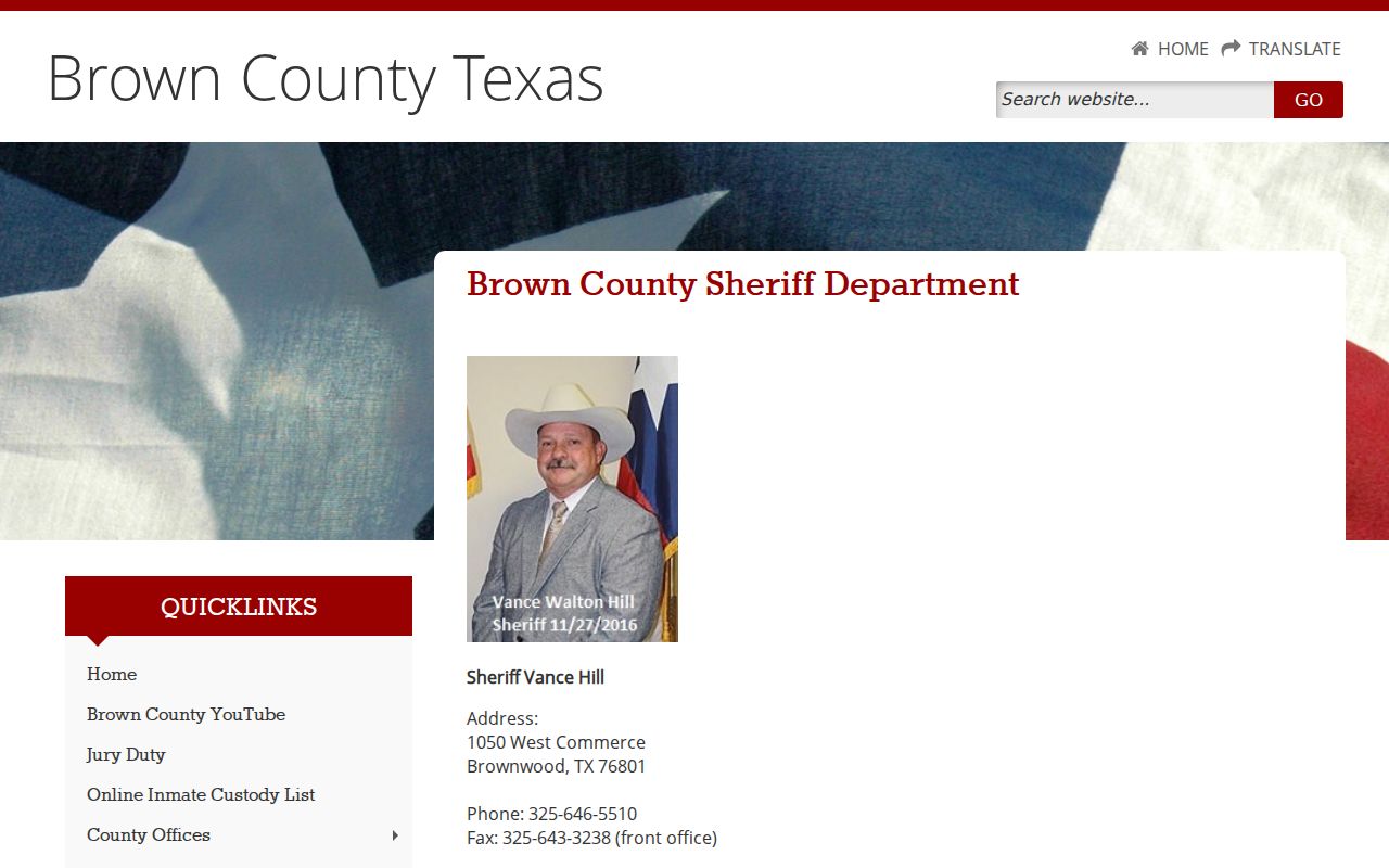Brown County arrest search Sheriff and custody access
