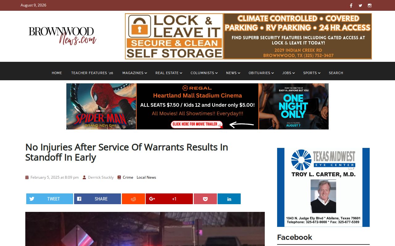 Early warrant service and criminal record context